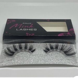 Faux Mink Lashes - Black Dramatic Volume